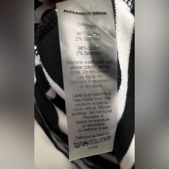 T by Alexander Wang Striped Knit Dress - Picture 9 of 12